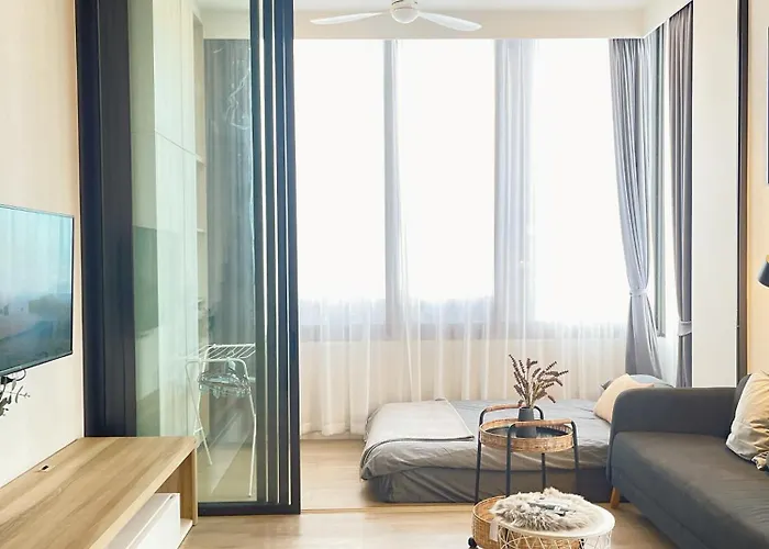 2br Bts On Nut Siamese87 Two Bedroom Loft Hight Floor 24 Apartamento *