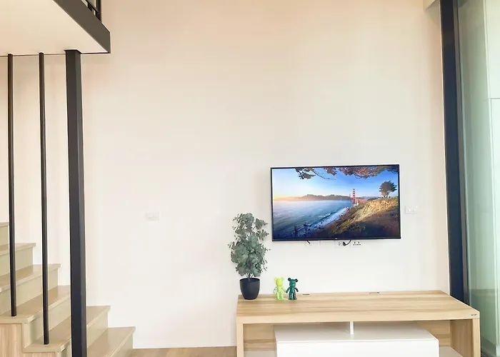 Apartamento 2br Bts On Nut Siamese87 Two Bedroom Loft Hight Floor 24 *