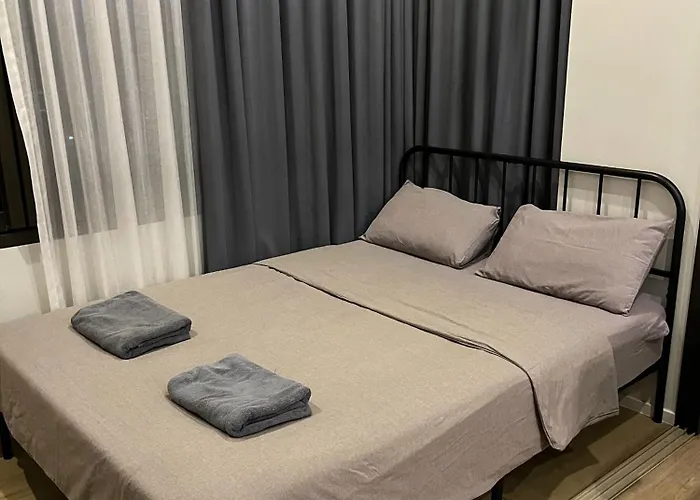 2br Bts On Nut Siamese87 Two Bedroom Loft Hight Floor 24 * Bangkok
